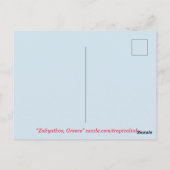 Tropisch Grieks eiland Briefkaart (Achterkant)
