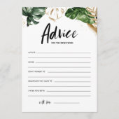 Tropisch groen advies voor de Passen getrouwd brui (Voorkant)