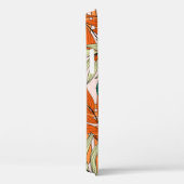 Tropisch groen beige blad, naadloos patroon. Case-Mate iPhone case (Achterkant / Rechts)