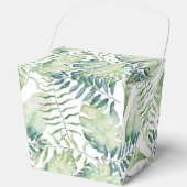 Tropisch Groen Blad Aloha Bedankdoosjes (Voorkant)