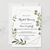 Tropisch groen blad Vrijgezellenfeest Kaart (Voorkant)