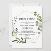 Tropisch groen blad Vrijgezellenfeest Kaart (Voorkant)