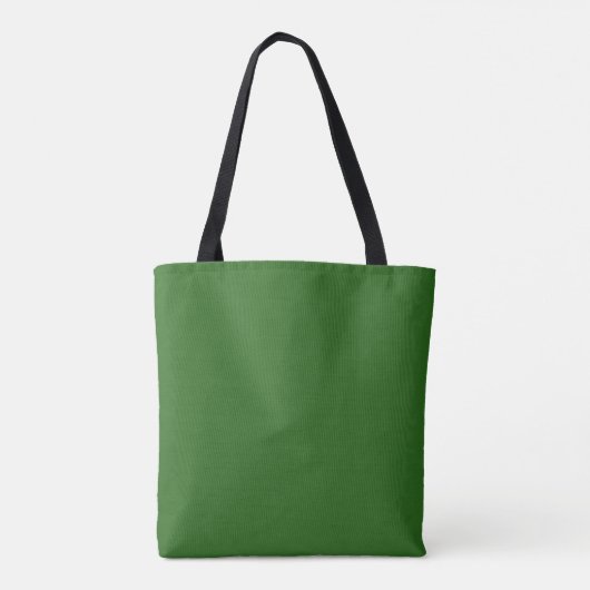 Tropisch groen botanische Waterverf Leaf Tote Bag (Achterkant)