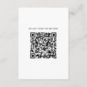 Tropisch groen bruiloft accommodaties / details informatiekaartje (Achterkant)