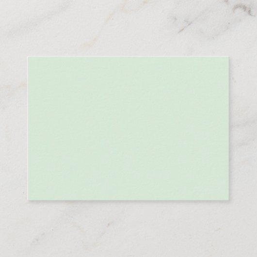 Tropisch groen groen Waterverf boek voor Baby Informatiekaartje (Achterkant)