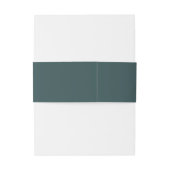 Tropisch groen huwelijk uitnodigingen wikkel (Achterkant Voorbeeld)