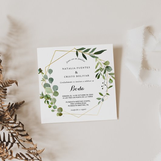 Tropisch groen laat Spaans huwelijk over Kaart