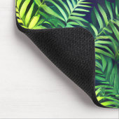 Tropisch groen Leaf Fern Pattern Muismat (Hoek)