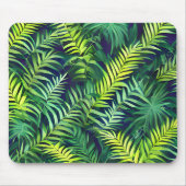 Tropisch groen Leaf Fern Pattern Muismat (Voorkant)