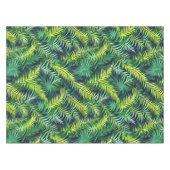Tropisch groen Leaf Fern Pattern Tafelkleed (Voorkant (Horizontaal))