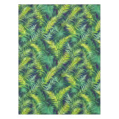 Tropisch groen Leaf Fern Pattern Tafelkleed (Voorkant)