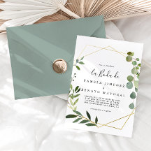 Tropisch groen leest La Boda de