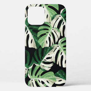 Tropisch groen monster een bladtekening. E Case-Mate iPhone Case