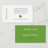 Tropisch Groen Monstera Leaves Wedding Website Informatiekaartje (Voorkant / Achterkant)