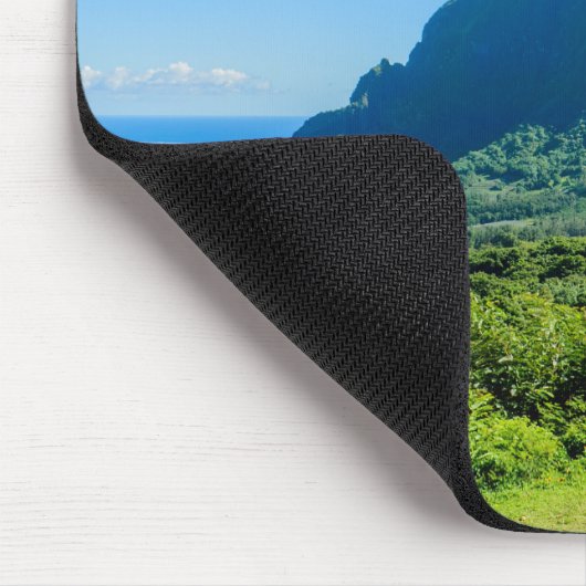 Tropisch groen Moorea mousepad Muismat (Hoek)