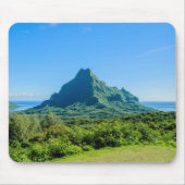 Tropisch groen Moorea mousepad Muismat (Voorkant)