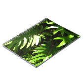 Tropisch groen notitieboek (Linkerzijde)
