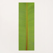 Tropisch groen Oerwoud Leaf Veins Textured Pattern Yogamat (Achterkant)