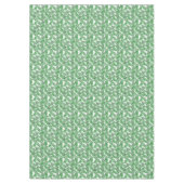 Tropisch groen palm laat zomervakantie Waterverf k Tafelkleed (Voorkant)