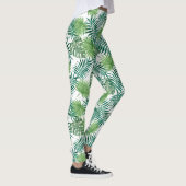 Tropisch groen palm leest Patroon Leggings (Rechts)