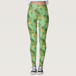 Tropisch groen paraket Thunder_Cove Leggings