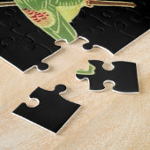 Tropisch groen paraket Thunder_Cove Legpuzzel (Zijkant)