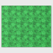 Tropisch Groen Tiki maskeert Hawaiian Cadeaupapier (Vlak)