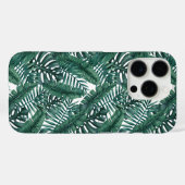 Tropisch groen Waterverf palm leest pattern Case-Mate iPhone Case (Achterkant (horizontaal))
