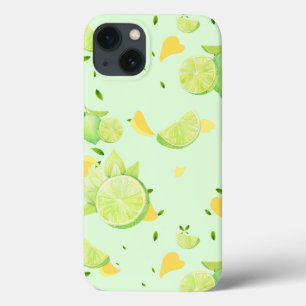 Tropisch Groene Citrus ZOMER Sinaasappel citroensc Case-Mate iPhone Case