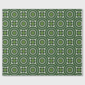 Tropisch Groene Mandala Cadeaupapier (Vlak)