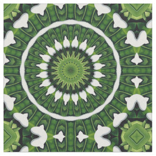 Tropisch Groene Mandala Stof