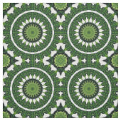 Tropisch Groene Mandala Stof (Swatch)
