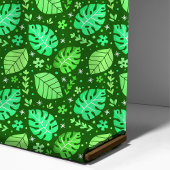 Tropisch Groene Monstera Blad Stof