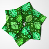Tropisch Groene Monstera Blad Stof