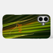 Tropisch groene palmbladeren aanpasbaar Case-Mate iPhone case (Achterkant (horizontaal))