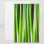 Tropisch groene rivieronkruid briefpapier (Voorkant / Achterkant)