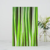 Tropisch groene rivieronkruid briefpapier (Staand voorkant)