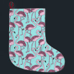 Tropisch Grote Kerstsok<br><div class="desc">Klinisch tropisch patroon</div>