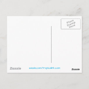 Tropisch Guadeloupe Ocean Palm Beach Sunset Briefkaart