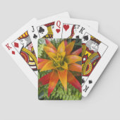 Tropisch Guzmania Plant Bloemen Pokerkaarten (Achterkant)
