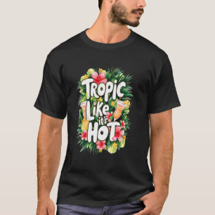 Tropisch Hawaï-eiland Tropisch Hawaï T-shirt