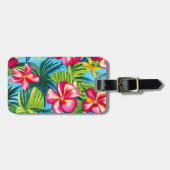 Tropisch Hawaïaans Bagagelabel (Voorkant horizontaal)