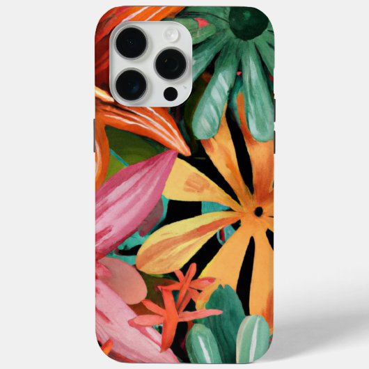 tropisch/Hawaïaans/bloemig/bloem Case-Mate iPhone Case (Achterkant)