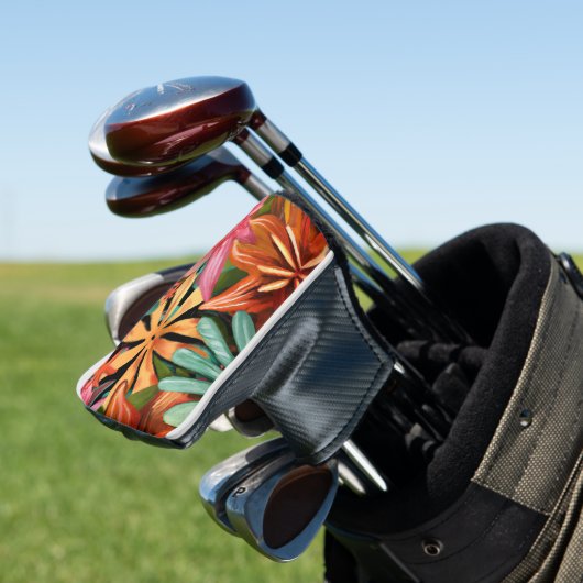 tropisch/Hawaïaans/bloemig/bloem Golfheadcover (Insitu)
