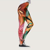 tropisch/Hawaïaans/bloemig/bloem Leggings (Rechts)