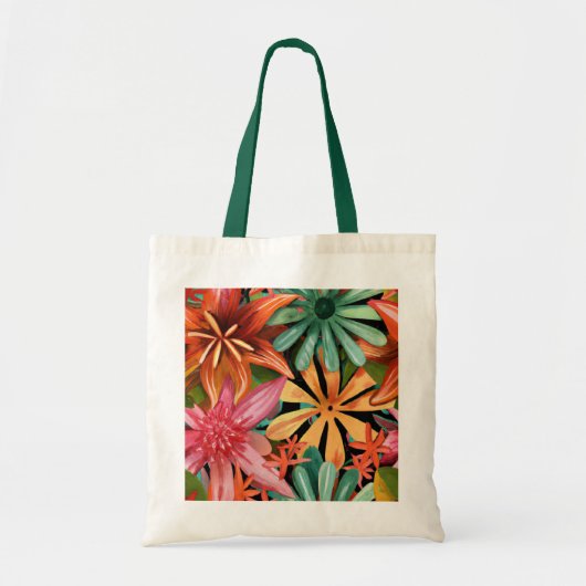 tropisch/Hawaïaans/bloemig/bloem Tote Bag (Voorkant)