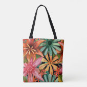 tropisch/Hawaïaans/bloemig/bloem Tote Bag (Achterkant)