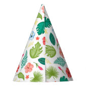 Tropisch Hawaiaans Bloemig Feesthoedjes (Achterkant)