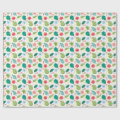 Tropisch Hawaiaans bloemmotief Cadeaupapier (Vlak)