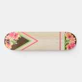 Tropisch Hawaïaans geïnspireerd dd merk Persoonlijk Skateboard (Horizontaal)
